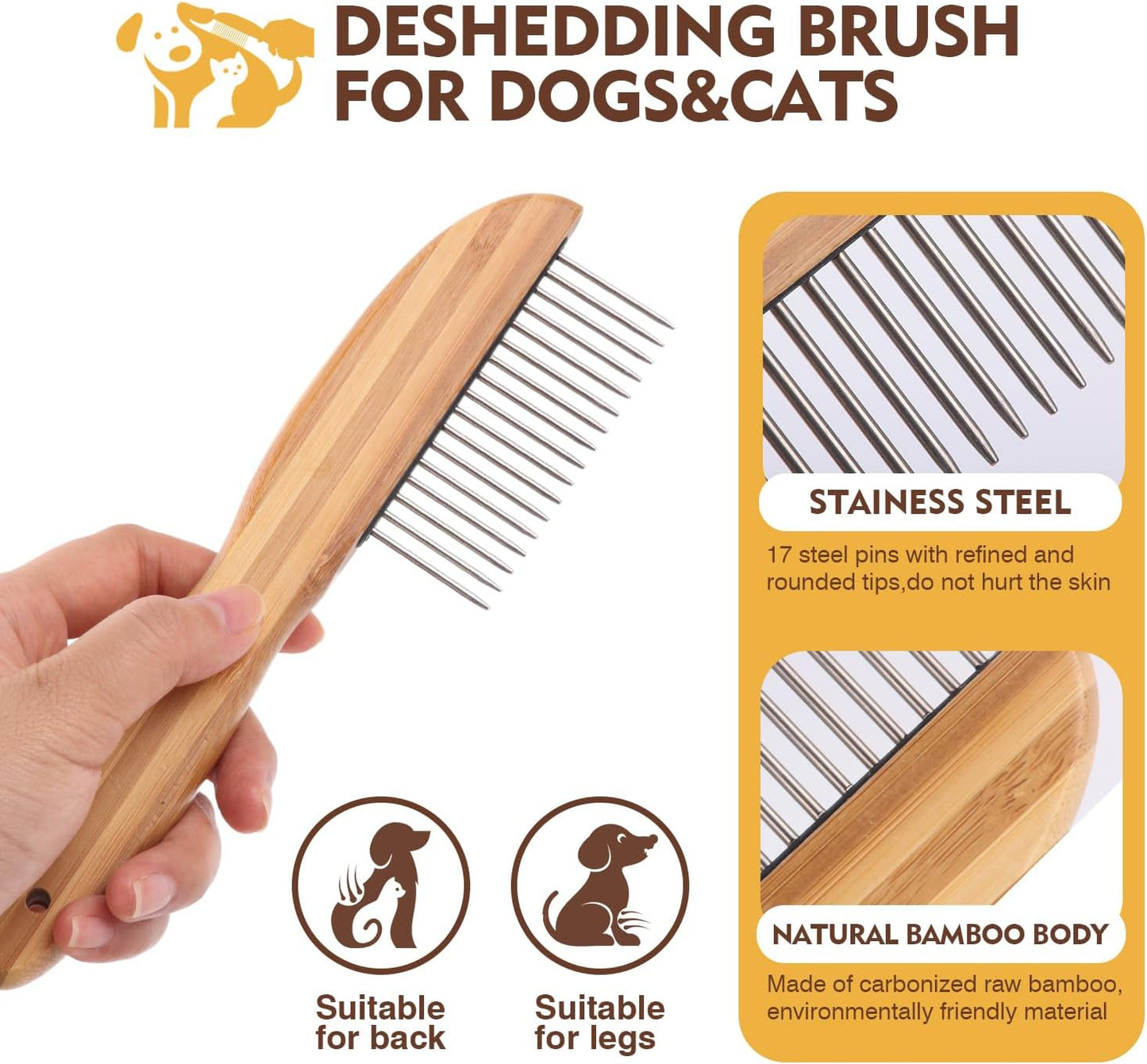 Complete Pet Grooming Kit – Brush, Comb & Nail Tools for Dogs and Cats
