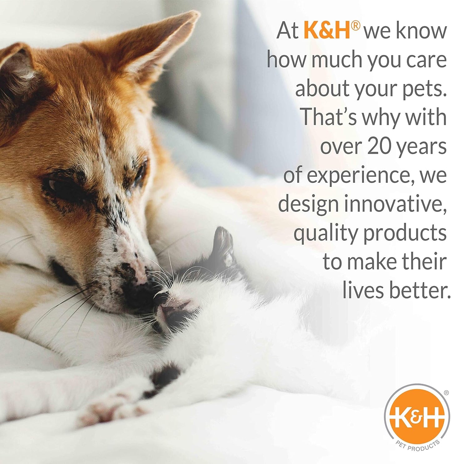 K&H Pet Products Original Pet Cot, Gray/Mesh, Large/30" x 42" x 7"